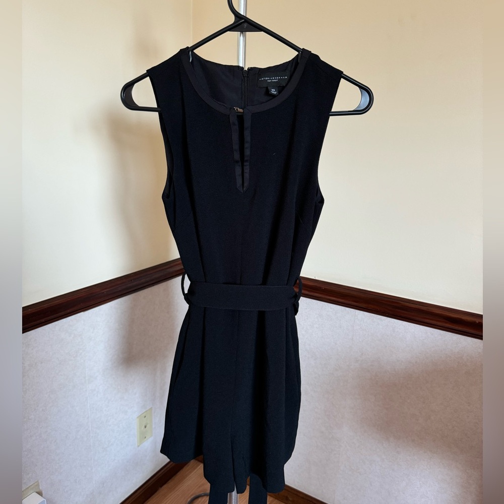 Victoria Beckham Black Romper